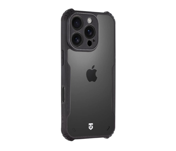 Tactical Quantum Stealth Kryt pro Apple iPhone 16 Pro Clear/Black - 1514312 - zdjęcie 2